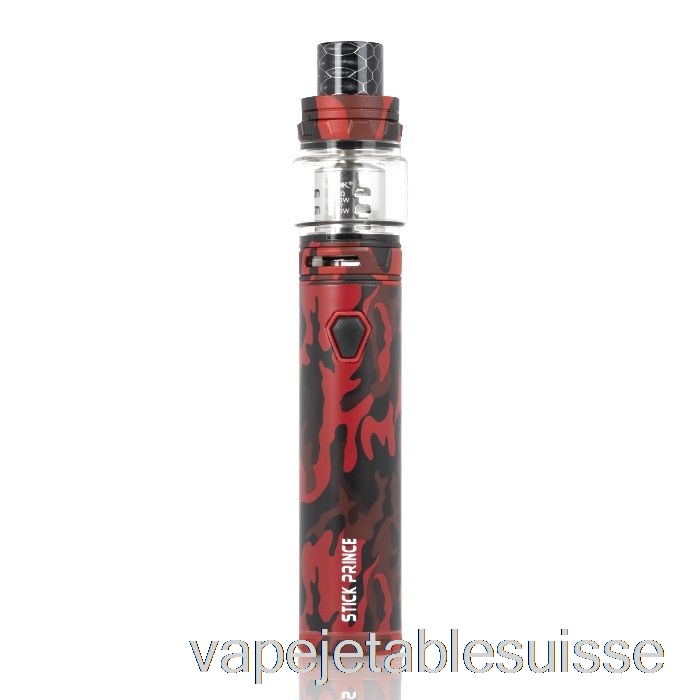 Vape Suisse Smok Stick Prince Kit - Style Stylo Tfv12 Prince Red Camo